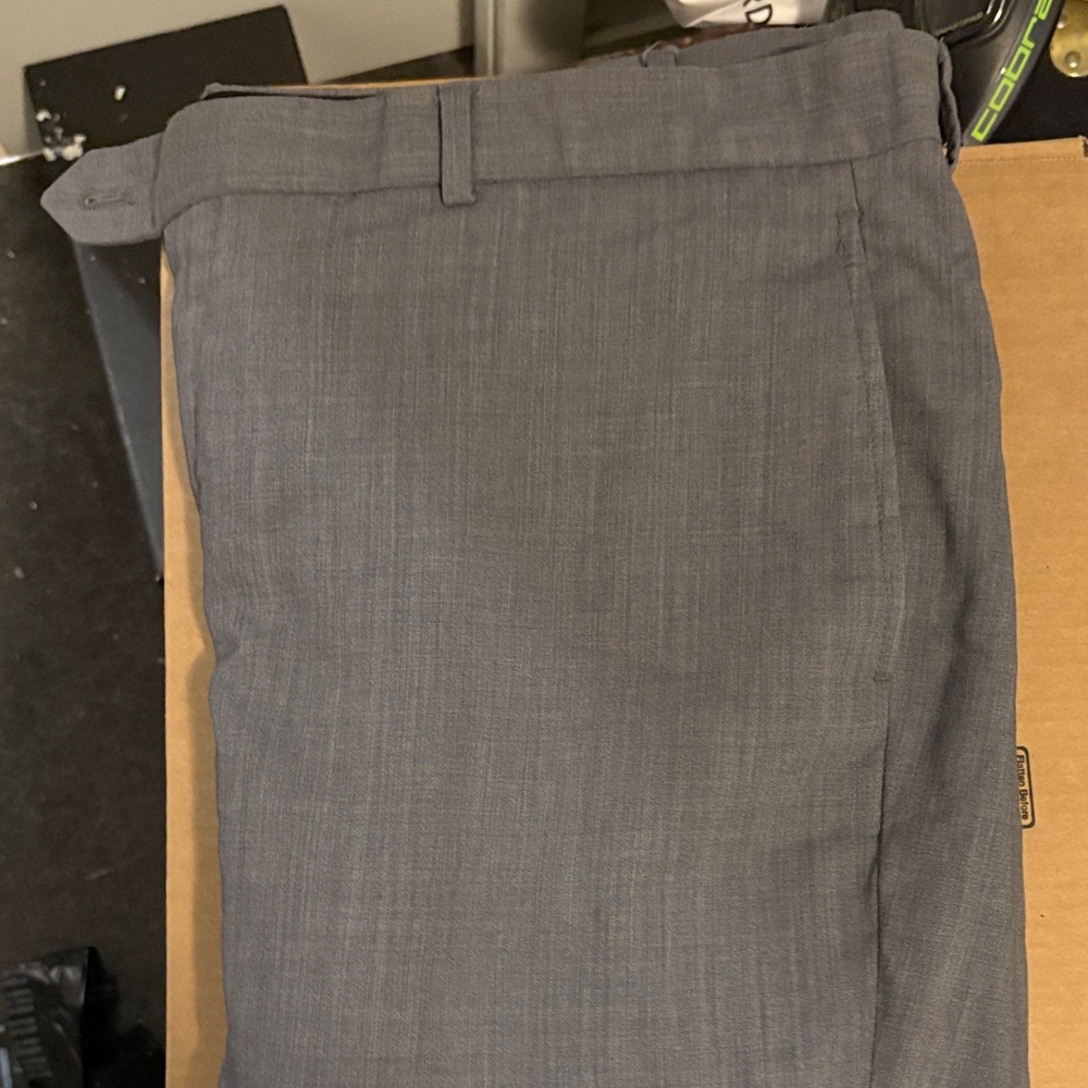 Joseph & Feiss Charcoal Flat Front Shorts